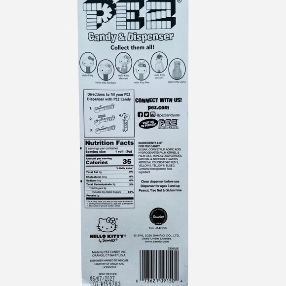 Hello Kitty Pink Pez Dispenser - Picture 5 of 5